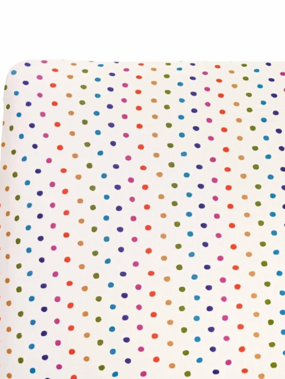 Kyte BABY Oat Polka Dot Crib Sheet Retired Bamboo NWOT + Bag